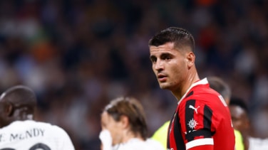 Álvaro Morata, hospitalizado por un fuerte golpe en la cabeza durante el entrenamiento