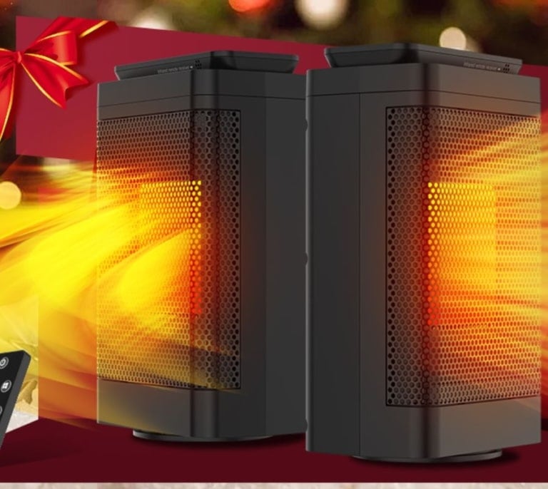 ¡Chollazo!: Amazon rebaja el calefactor eléctrico más potente y versátil que estabas buscando