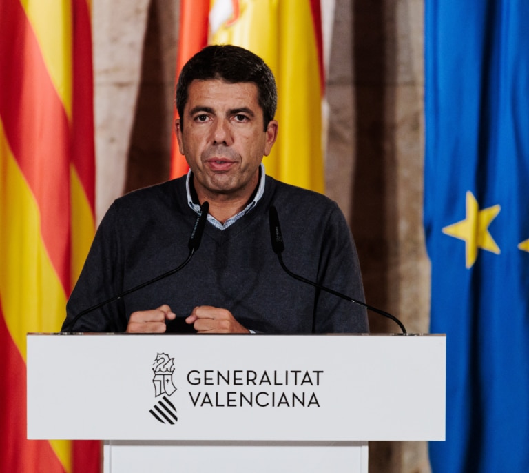 El Tribunal de Valencia pide a Mazón toda la documentación sobre la DANA