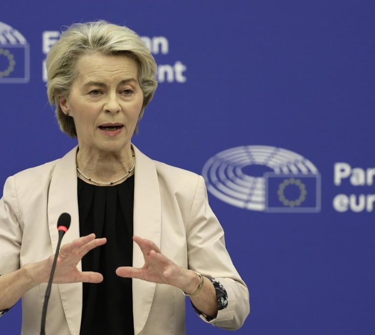 El guiño de Von der Leyen a Meloni debilita su mayoría en el Parlamento