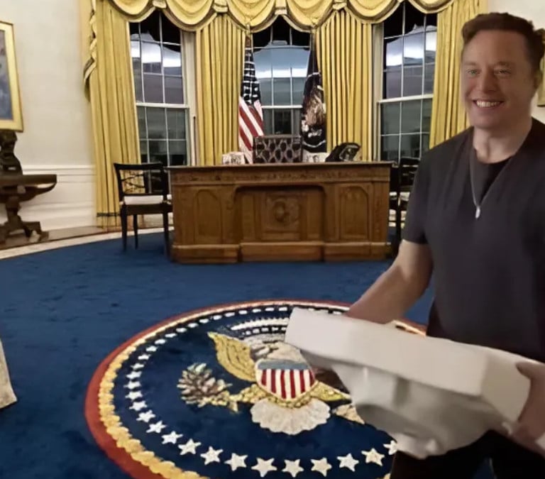 Elon Musk ya se ve en la Casa Blanca de la mano de Trump: "Let that sink in"