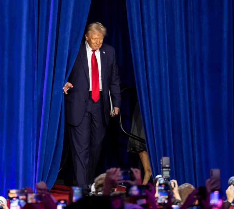 Trumpistas supremacistas en el Sáhara Occidental ocupado por Marruecos