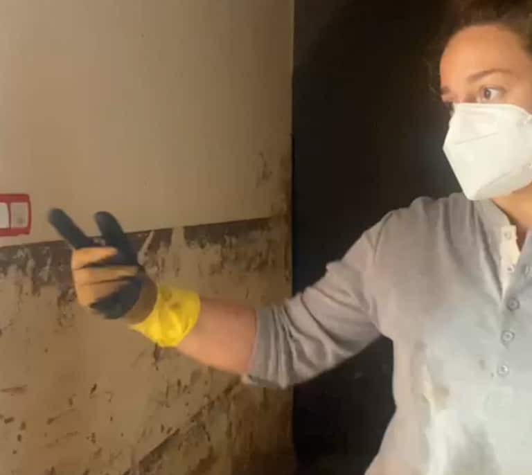 La exjugadora del Valencia que busca ayuda para su barrio por la DANA