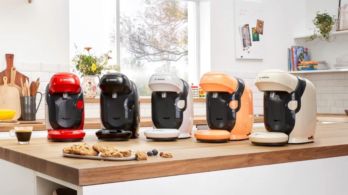Diferentes cafeteras Bosch