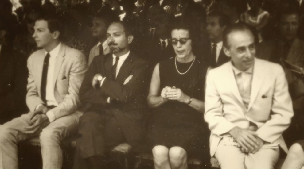 Rauschenberg, Salomon, Denney y Castelli, en Venecia.