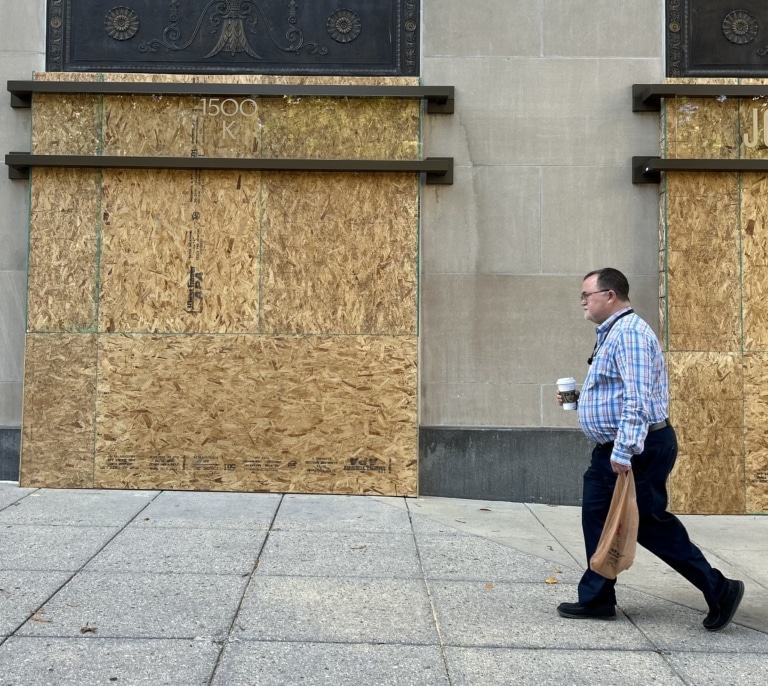 Washington se blinda en una jornada electoral amenazada por los disturbios