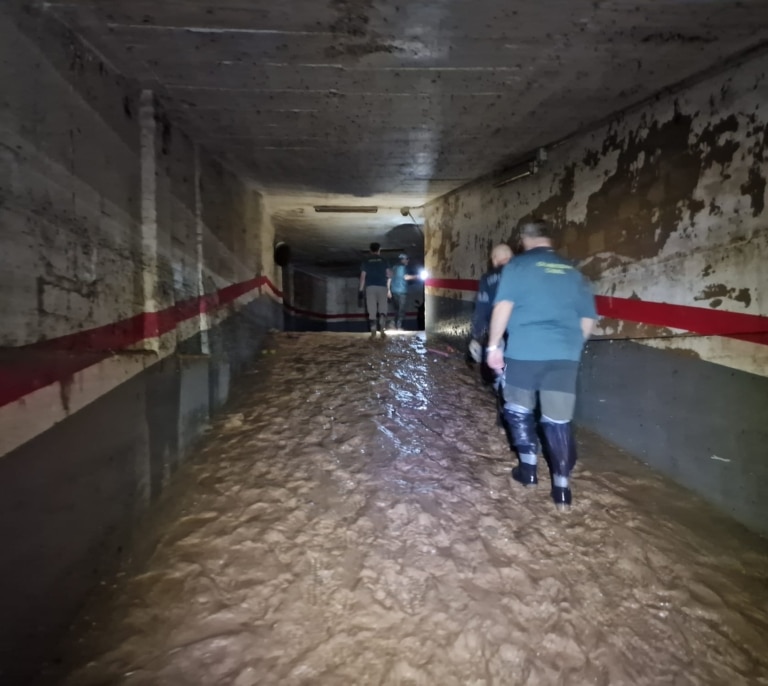 Los guardias civiles voluntarios que han rescatado tres cadáveres en Valencia