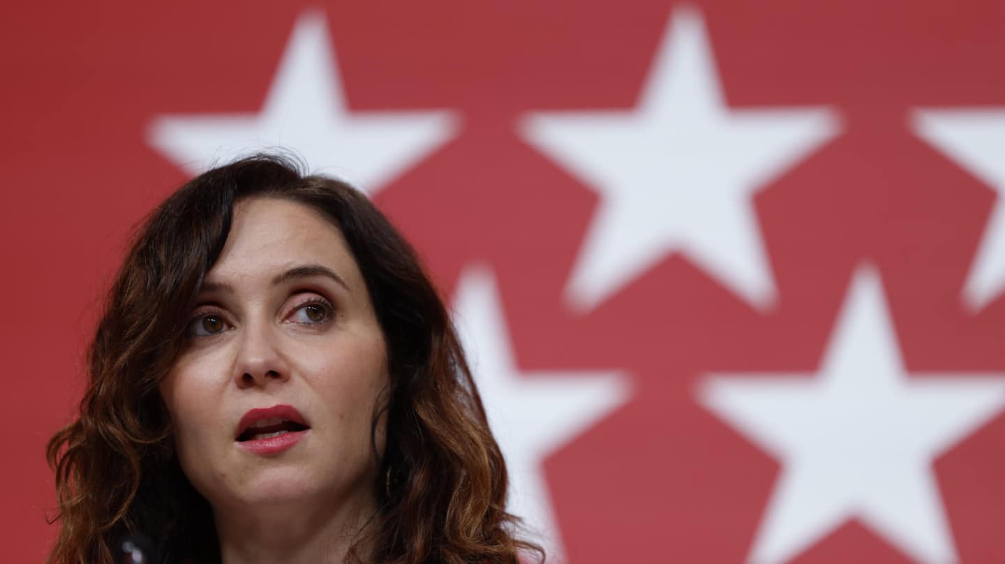 Isabel Díaz Ayuso, presidenta de la Comunidad de Madrid.