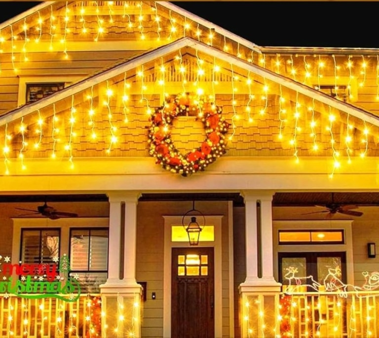 La mejor cortina de luces para decorar tu casa en Navidad está en Amazon ¡por solo 30€!