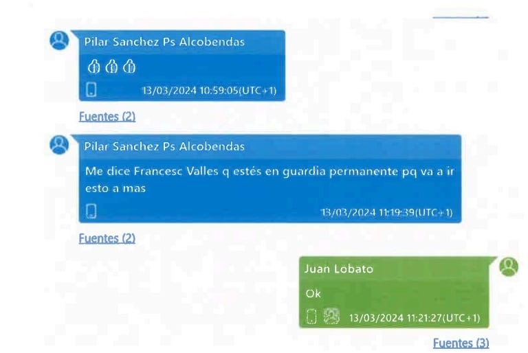 El móvil de Lobato revela que preguntó al secretario de Estado de Comunicación de dónde venía el 'e-mail' del novio de Ayuso