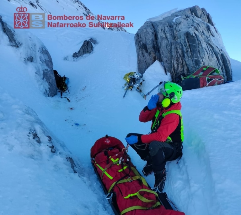 Un montañero, herido muy grave tras sufrir una caída desde 300 metros en Belagua (Navarra)