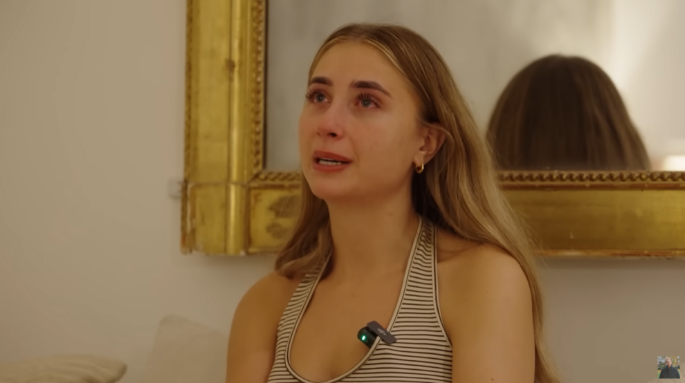 Lily Phillips se emociona al hablar de lo ocurrido tras acostarse con 100 hombres. 