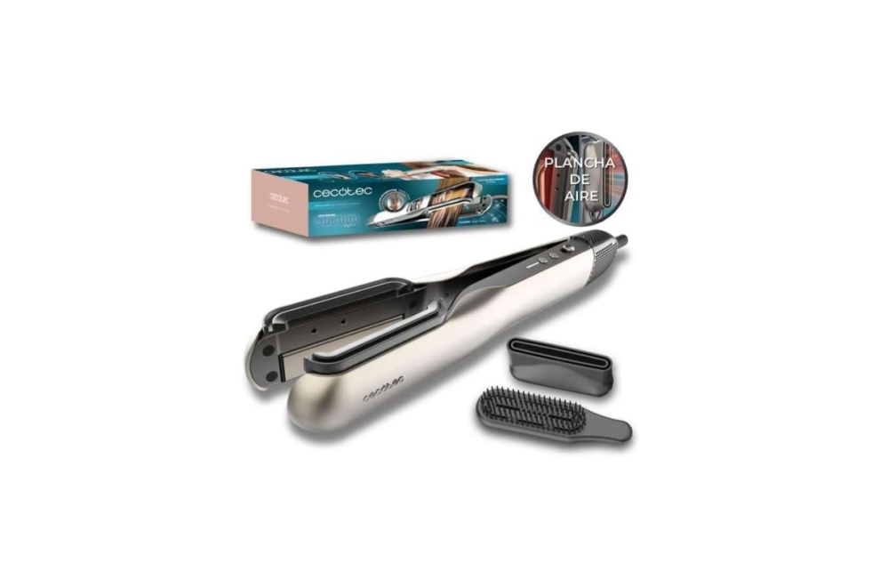 Plancha de pelo y secador Cecotec RitualCare Air Lisse 2in1 Aluminum