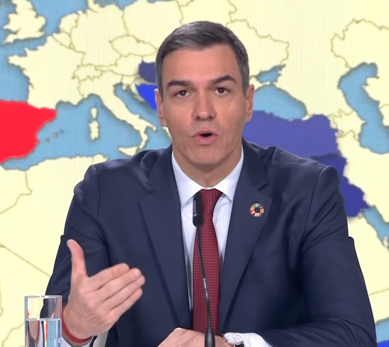 Polémica en Marruecos por el mapa mostrado por Sánchez en su videoconferencia con militares en el extranjero