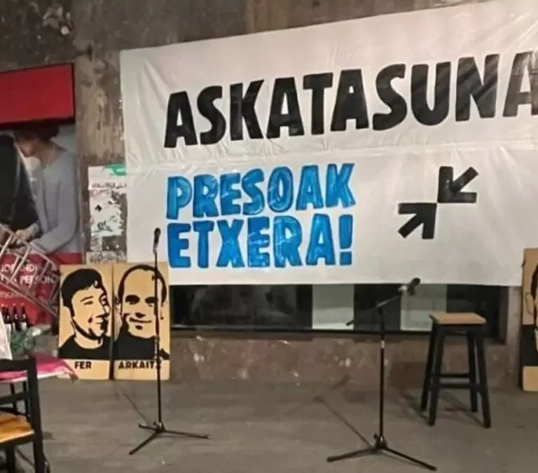 Pintadas, 'aurreskus', cenas de Navidad... así fueron los 421 actos de apoyo a los presos de ETA en 2024