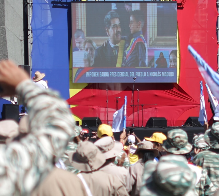 EE.UU. eleva a 25 millones de dólares la recompensa por la captura de Maduro el día de su toma de posesión