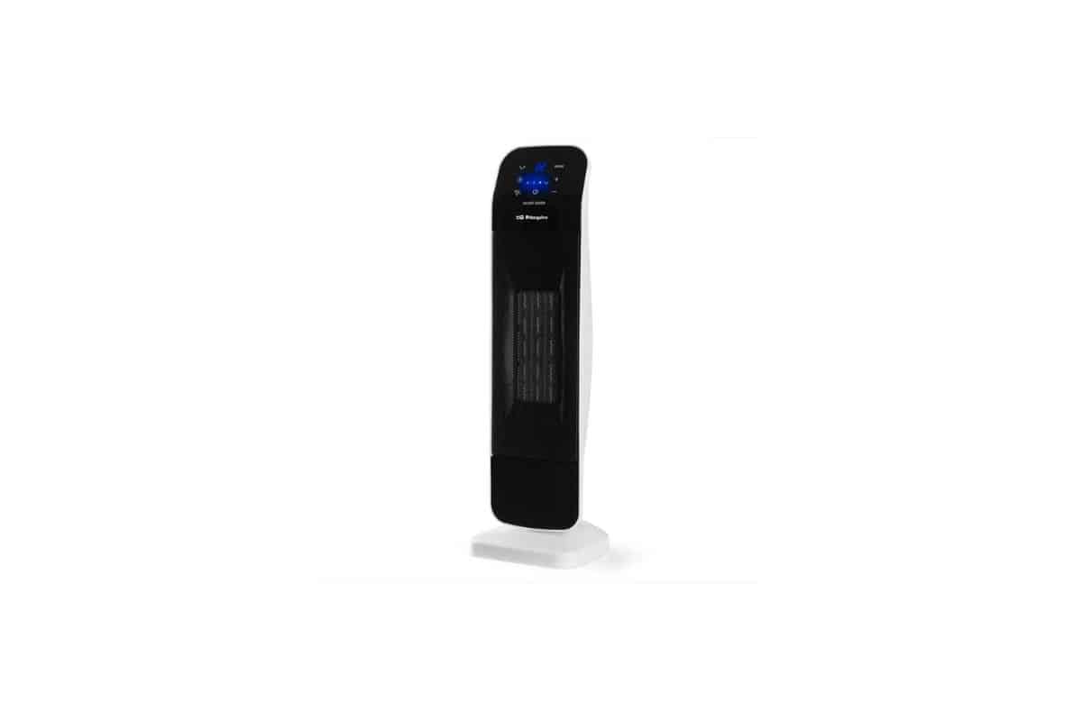 Chauffage Céramique Tour Orbegozo CR 5029 - 2000W, Oscillant, Télécommande, Minuterie 24h