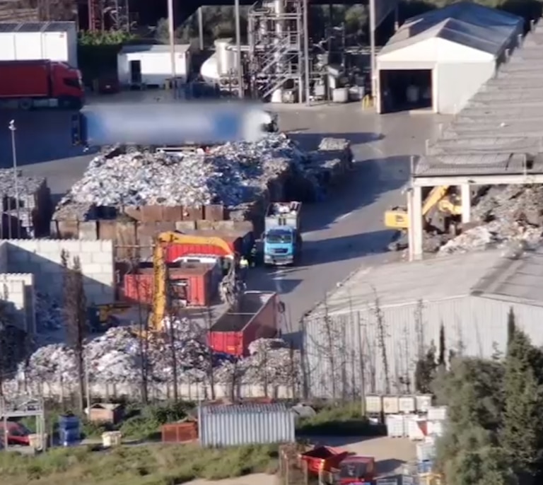 Detenida una organización que traía basura italiana para tirarla en España ilegalmente