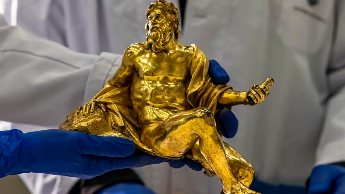 La figura del Ganges de Bernini ya se puede ver en la Galería de las Colecciones Reales.