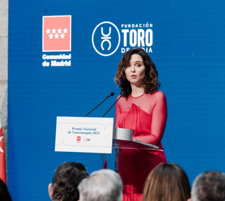 Ayuso impulsa el Premio Nacional de Tauromaquia: "Cuanto más intenten prohibirlo, más proliferará"