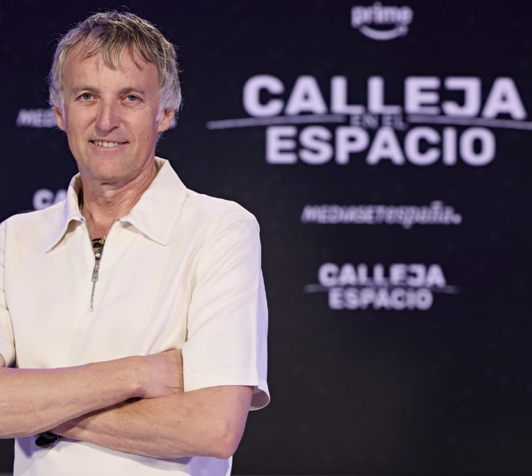 Calleja rumbo al espacio: "Parecerá que te estás quemando pero no pasa nada, es normal"