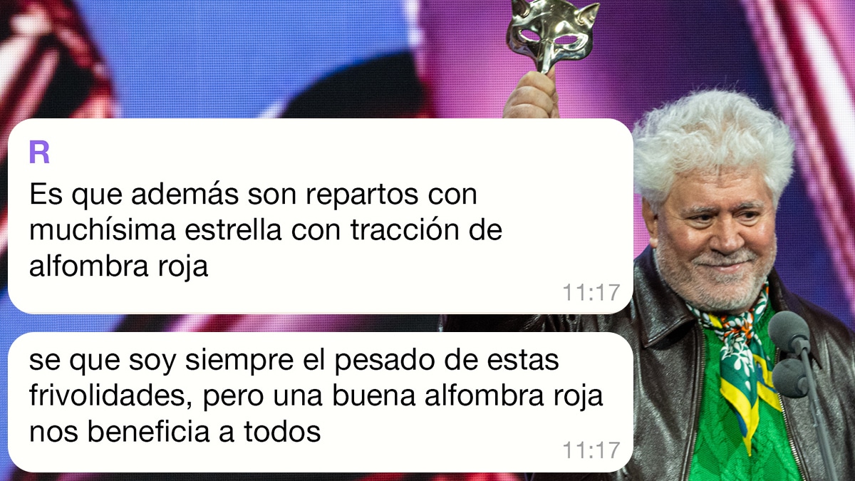 Unos premios no tan feroces: “Una buena alfombra roja nos beneficia a todos”