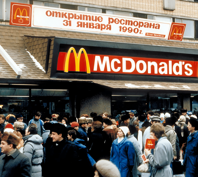 Cuando Rusia abrazó el capitalismo por el precio de una Big Mac