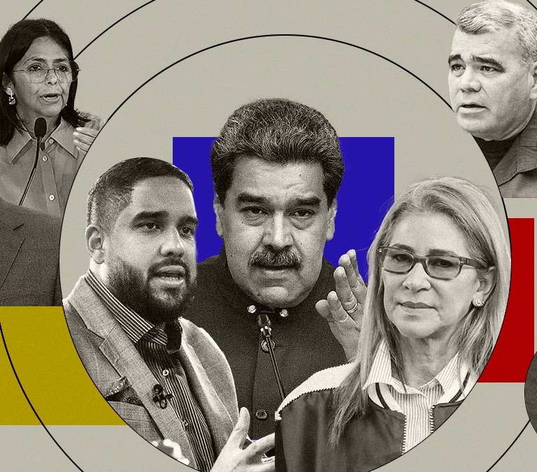 Quién es quién en el círculo íntimo de Nicolás Maduro