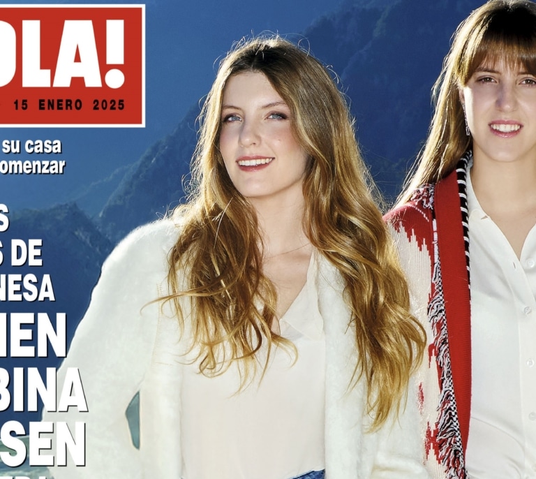 ¿En qué se parecen y en qué se diferencian? Carmen y Sabina Thyssen hacen su propio debut en el papel couché