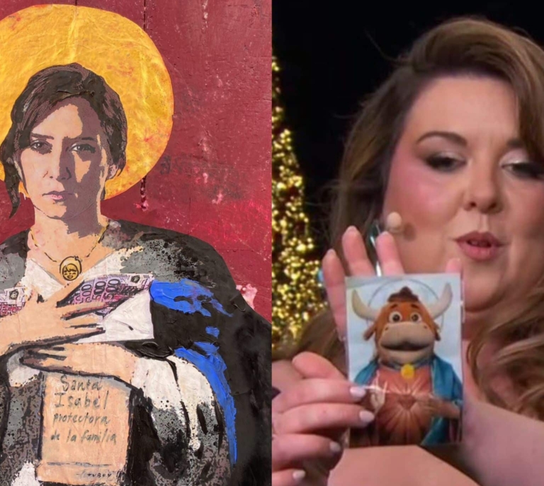 Abogados Cristianos diferencia la estampita de Lalachus de otras como la de Ayuso por mostrarse "en la tele pública"