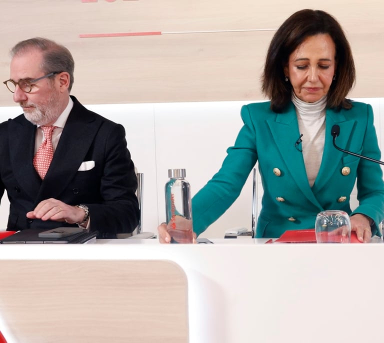 La bolsa premia a Santander con una subida de 6.275 millones en un día, la mitad de lo que ganó en todo 2024