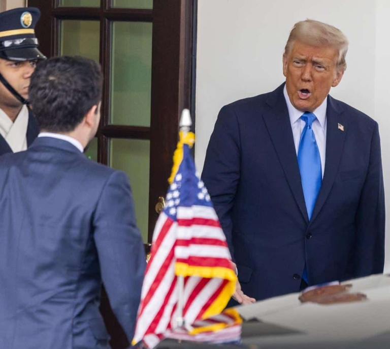 Trump insiste en su reunión con el rey Abdalá de Jordania que "se quedará" Gaza: "No hay nada que comprar"