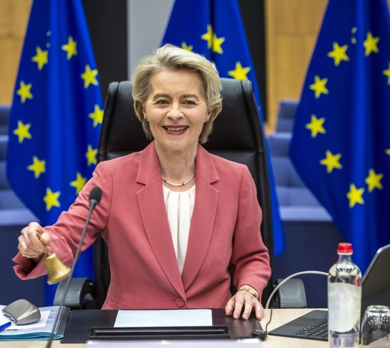 Von der Leyen asegura que el futuro de la UE pasa por las renovables frente a la energía de Rusia