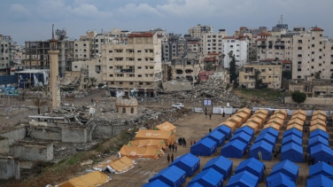 Trump asegura que su plan para Gaza no contempla el derecho de retorno de los palestinos