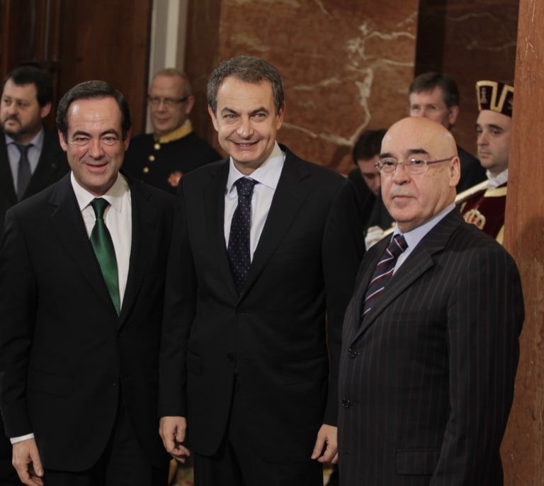 Zapatero y Bono, protagonistas de una conferencia para defender el 'Sáhara marroquí'