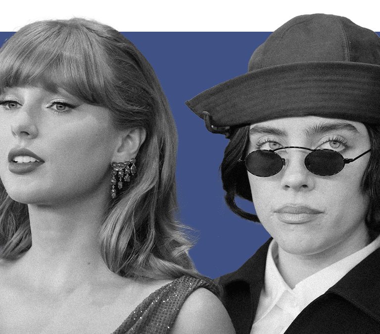Taylor Swift y Billie Eilish se van de los Grammy con las manos vacías