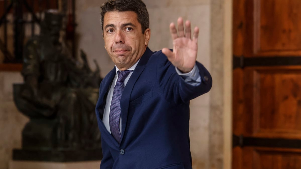 El presidente de la Generalitat Valenciana, Carlos Mazón