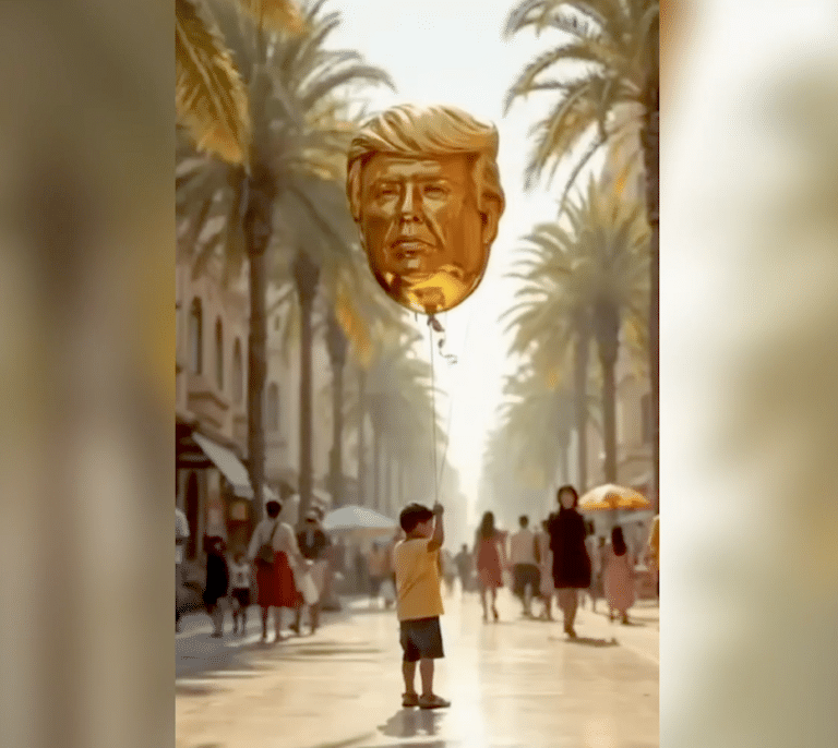La Gaza de Trump y el cabezón de Doraemon
