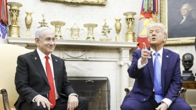 Trump quiere una Gaza sin palestinos y asegura que "EEUU tomará el control" de la franja