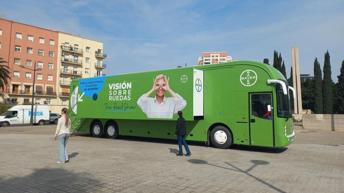 Llega a la Comunidad Valenciana la campaña de sensibilización sobre salud oftalmológica 'Visión sobre ruedas'