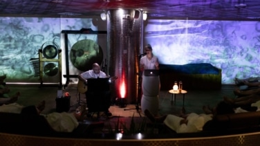 Música en directo y poesía, protagonistas del nuevo taller wellness de relajación de Caldea