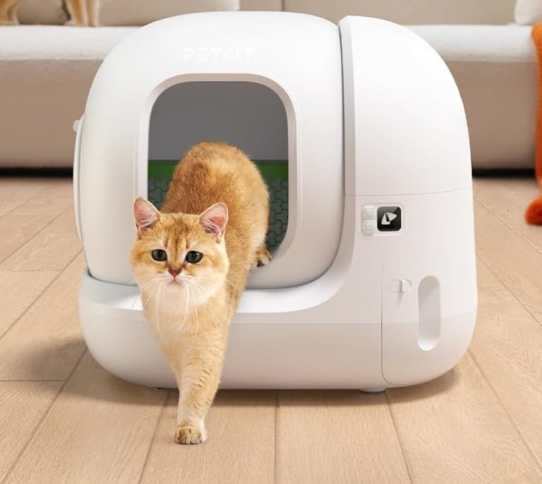 El arenero para gatos autolimpiable top ventas en Amazon ¡está de ofertón!
