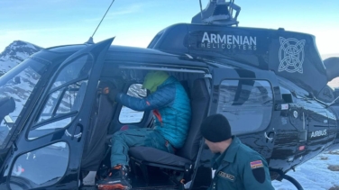 Equipos de rescate armenios hallan sin vida al turista español desaparecido tras alud