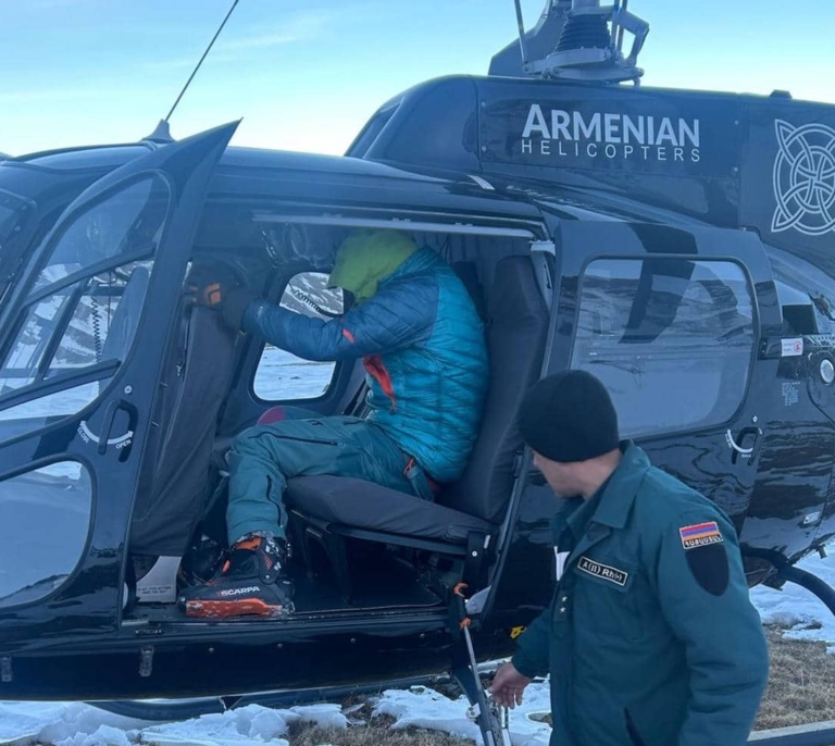 Equipos de rescate armenios hallan sin vida al turista español desaparecido tras alud