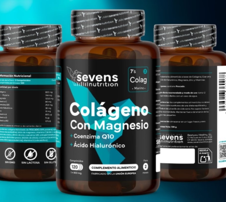 Así es este complemento alimenticio a base de colágeno, magnesio, ácido hialurónico y coenzima Q10