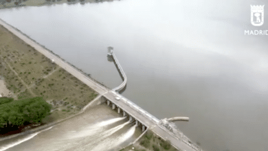 Temporal en España: Madrid pide precaución por el aumento del desembalse del río Manzanares