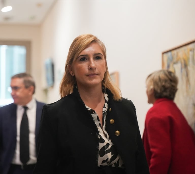 Salomé Pradas, ex 'consellera' de Interior de Mazón, imputada en la causa judicial de la DANA