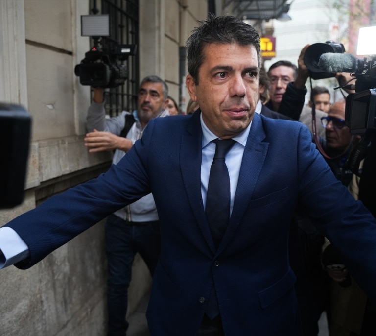 Mazón asegura que no contempla personarse ante la jueza que investiga la dana