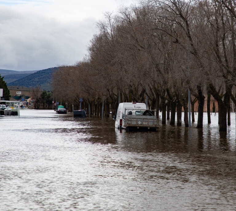 Estado de emergencia en Ávila en las peores inundaciones desde 1946