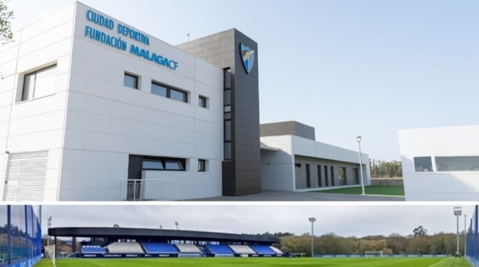 RC Deportivo y Málaga CF presumen de instalaciones en su vuelta a LALIGA HYPERMOTION